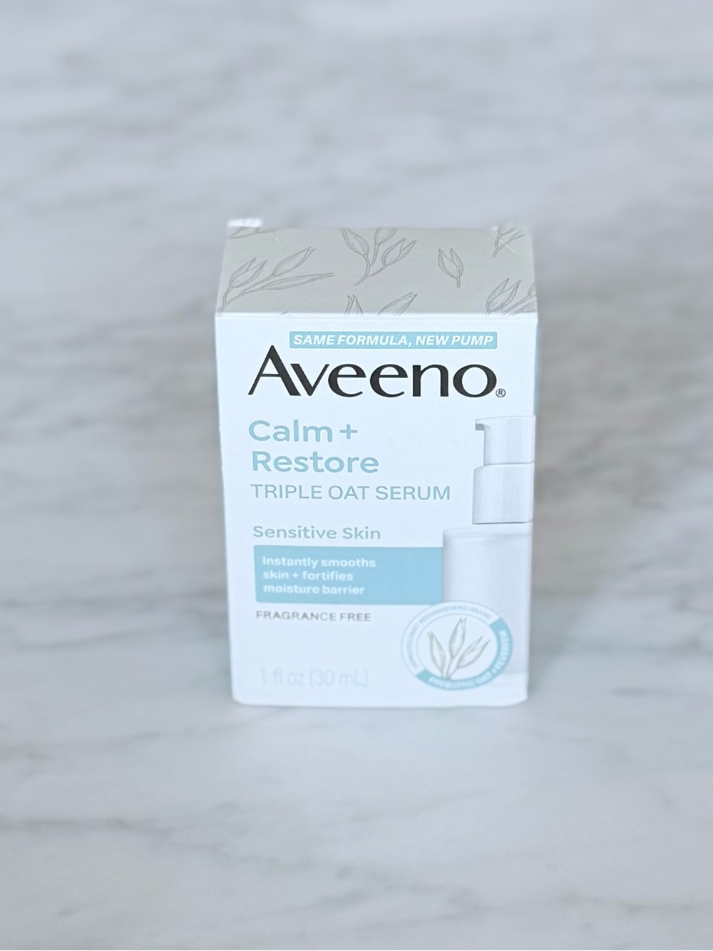 $20 or FREE NIB Aveeno Calm + Restore Triple Oat Serum